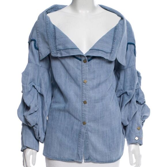 Johanna Ortiz Maximilian blouse - Picture 1 of 9